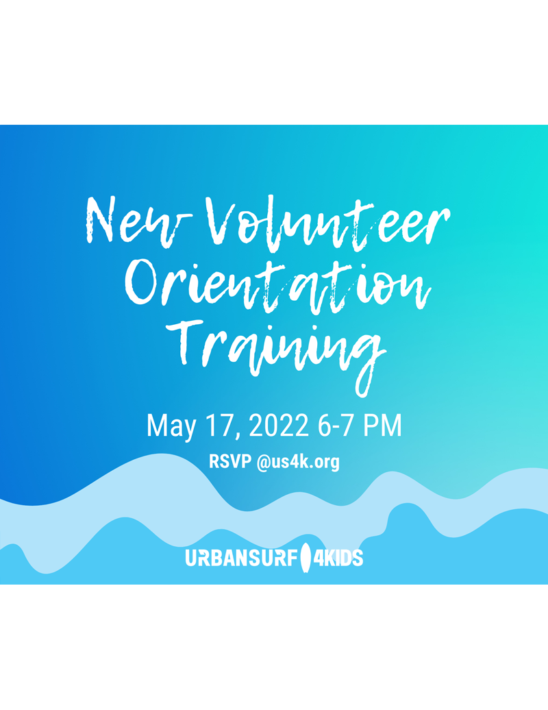 2022 Surf Camp Volunteer Orientation Training