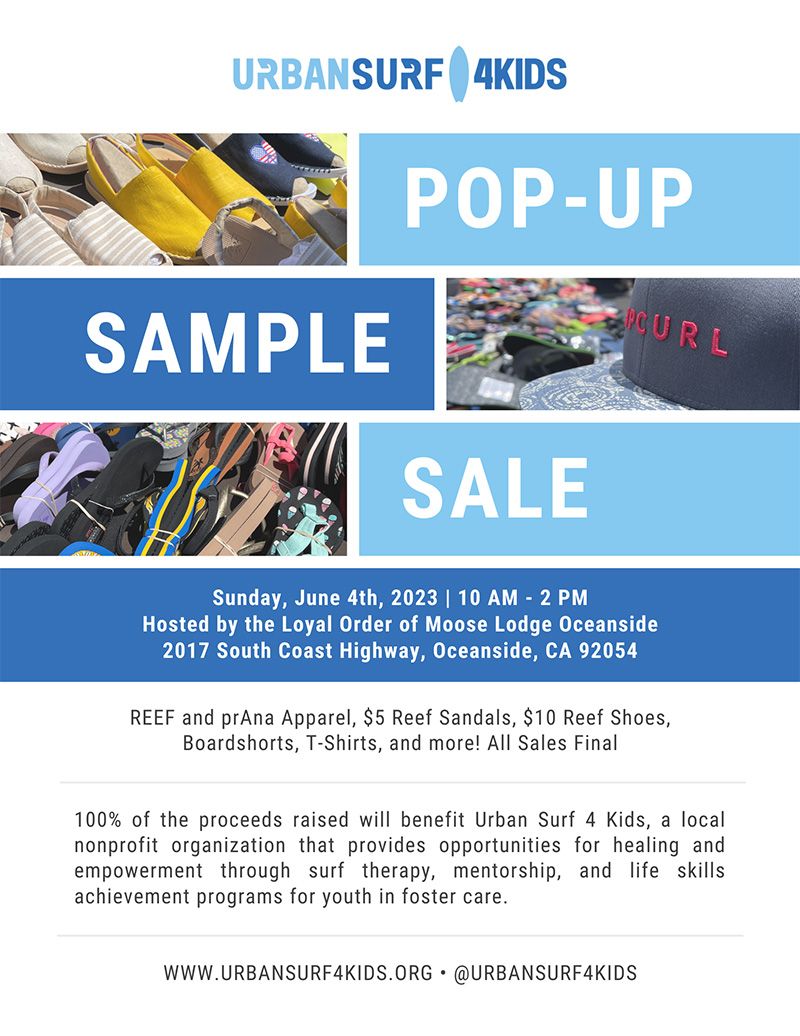 June Sample Sale Moose Lodge