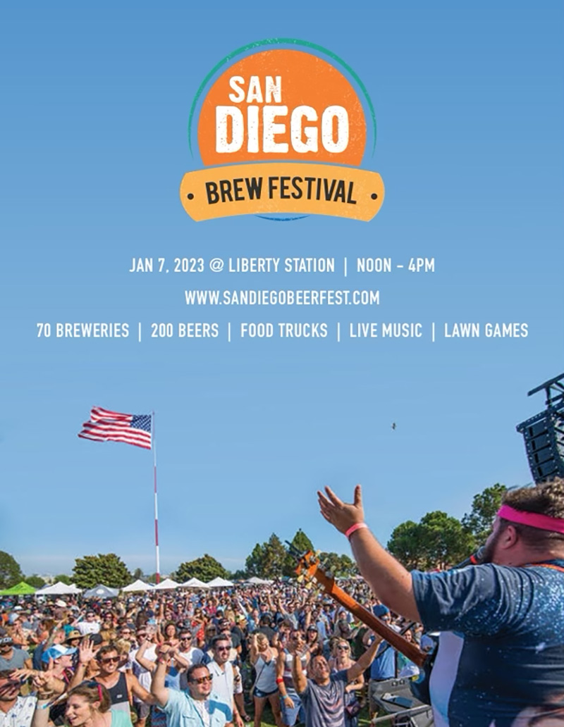 San Diego Brew Festival January 7, 2023 Urban Surf 4 Kids