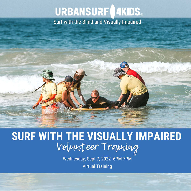 Surf w/ the Blind and Visually Impaired