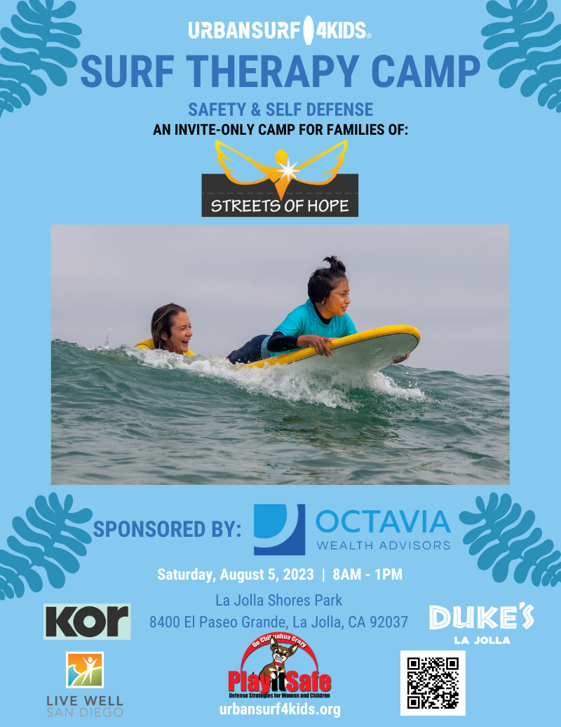 Surf Therapy Camp at La Jolla Shores - August 5
