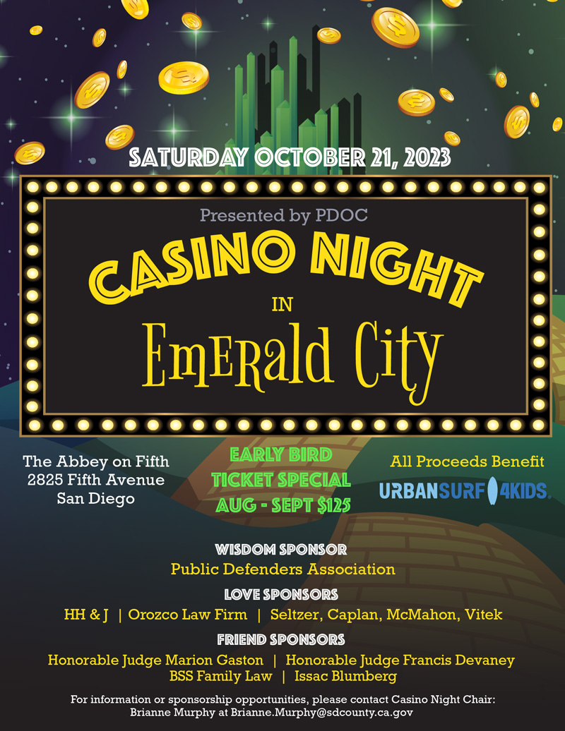 PDOC Casino Night Fundraiser