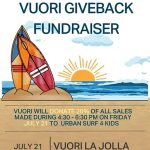 Vuori Giveback Fundraiser July 21 2023
