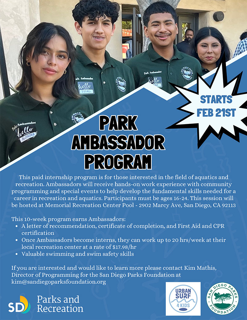 San Diego Park Ambassador Program