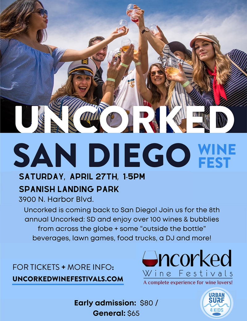 <strong>Uncorked Wine Festival at Spanish Landing - April 27, 2024</strong>