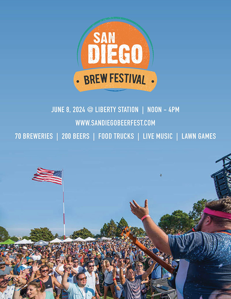 Volunteer at San Diego Brew Festival Summer 2024