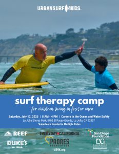 Surf Therapy Camp July 12, 2025