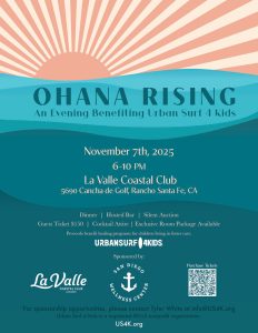 Ohana Rising Gala for Urban Surf 4 Kids November 7, 2025