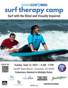 San Diego Encinitas Lions Surf Camp for Blind & Visually Impaired - September 14, 2025