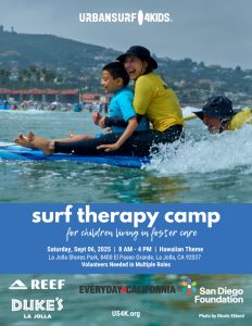 Surf Therapy Camp at La Jolla Shores Sept 6, 2025