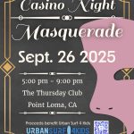 Casino Night Masquerade - September 26, 2025