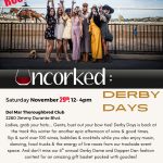 Derby Days Uncorked Del Mar November 2025