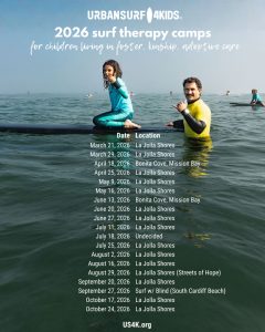 2026 Surf Therapy Camp Dates