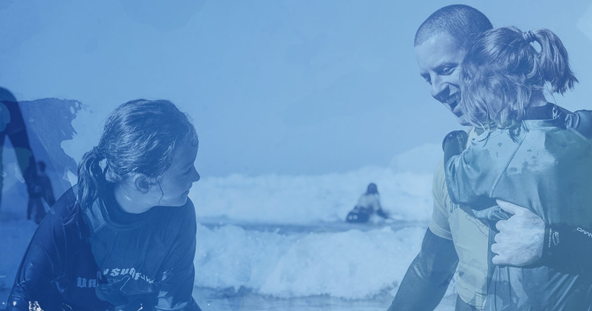 Urban Surf 4 Kids Org logo