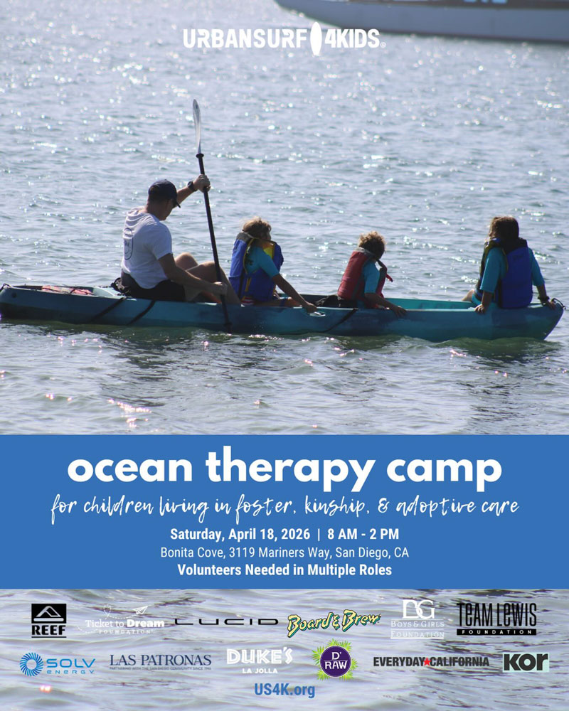 Ocean Therapy Camp at Bonita Cove April 18, 2026