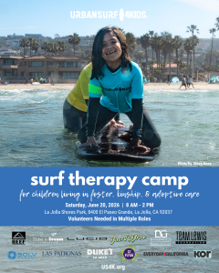 Surf Therapy Camp at La Jolla Shores June 20, 2026