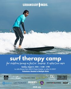 Surf Therapy Camp at La Jolla Shores August 2, 2026
