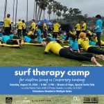 Surf Therapy Camp at La Jolla Shores August 29, 2026