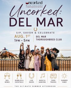 Derby Days Uncorked Del Mar August 2026