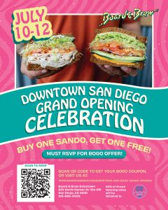 Board & Brew DOWNTOWN SAN DIEGO GraND OPENING PARTY!
